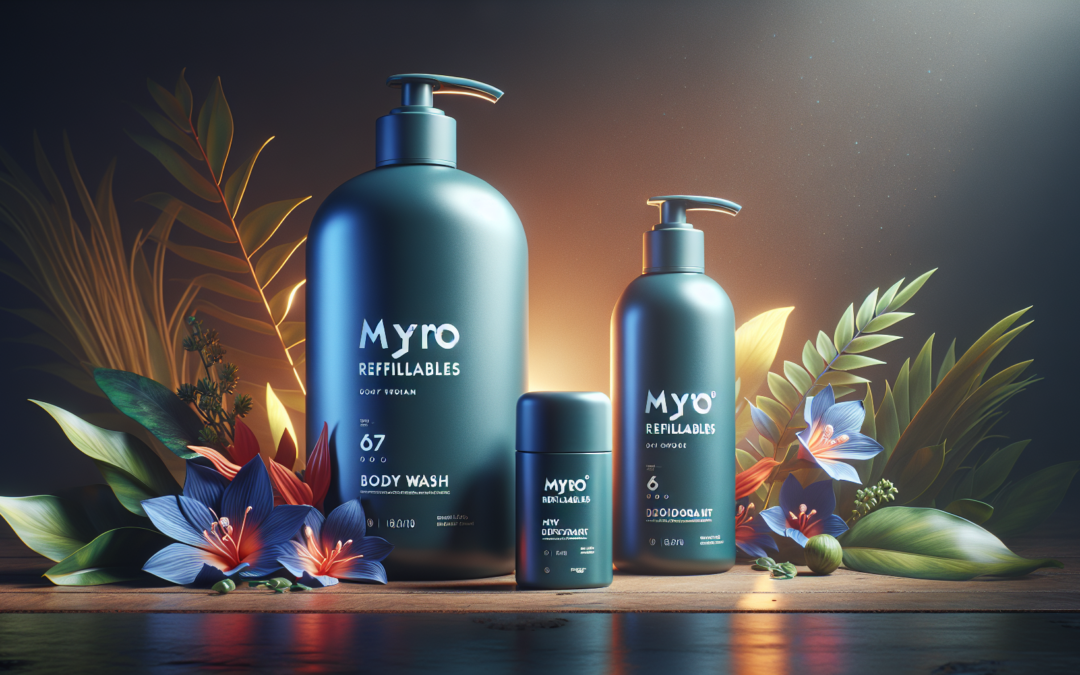 Myro Refillables: Body Wash, Deodorant